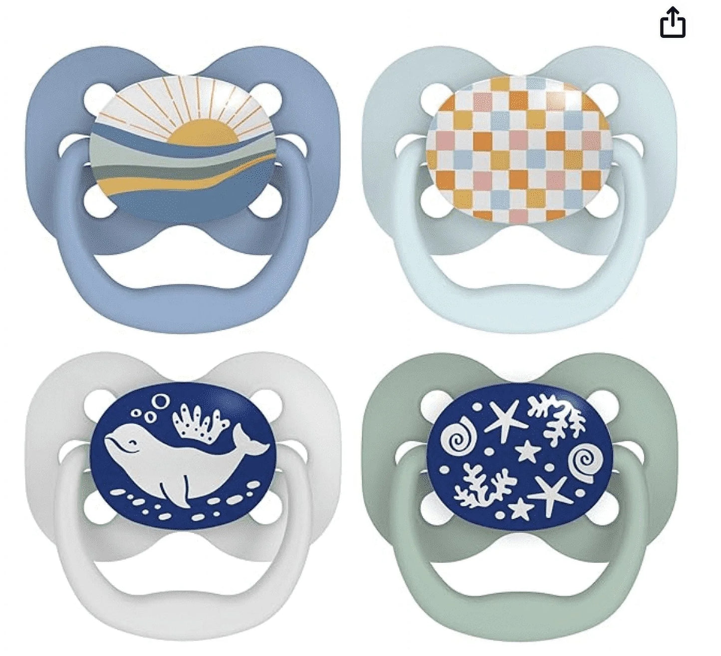 Dr Brown'S 0-6M Glow in the Dark Pacifier