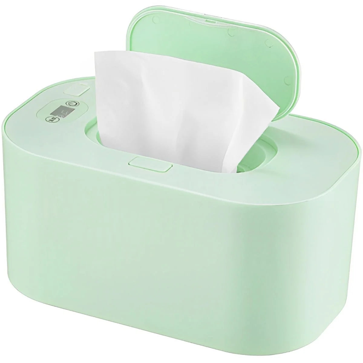 Baby Wipe Warmer Baby Wipe Heater Large Capacity Smart Wet Wipes Warmer,Adjustable Temperature,White