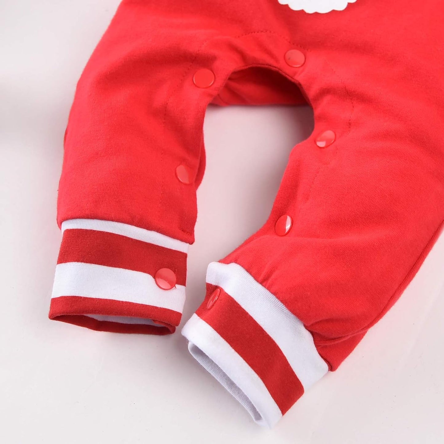 Infant Baby Boys Girls First Christmas Outfit Xmas Romper Elf Santa Clothes