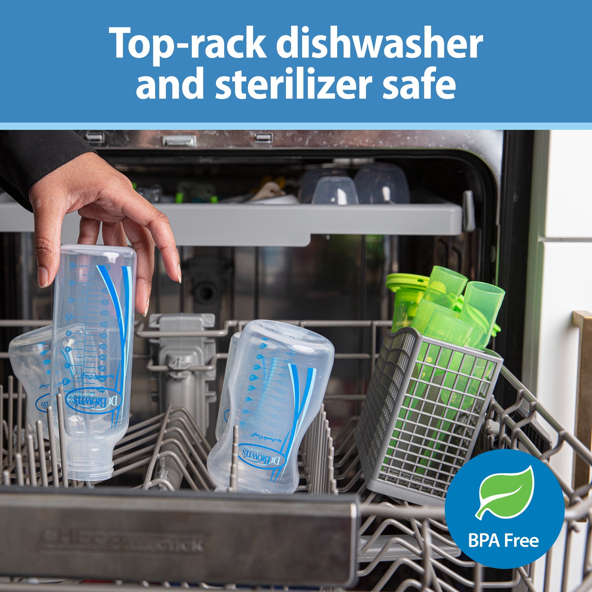 Natural Flow Anti-Colic Options+ Deluxe Bottle Essentials Gift Set, BPA Free, 0M+